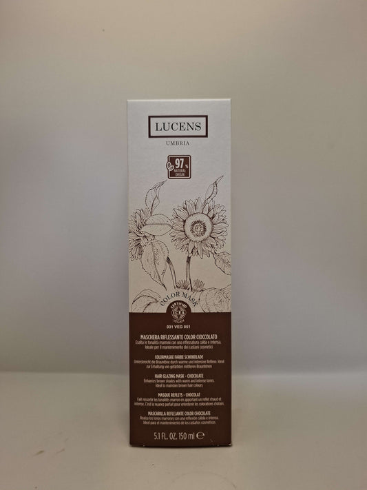 Lucens Color Mask – Maschera Riflessante Capelli Cioccolato