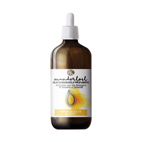 Bio huile d'Amande Parfumée à la Vanille de Tahiti