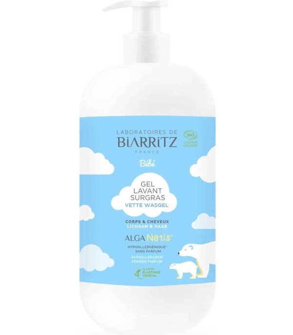 Gel nettoyant Ultra-Riche pour Cheveux et Corps Bébé
