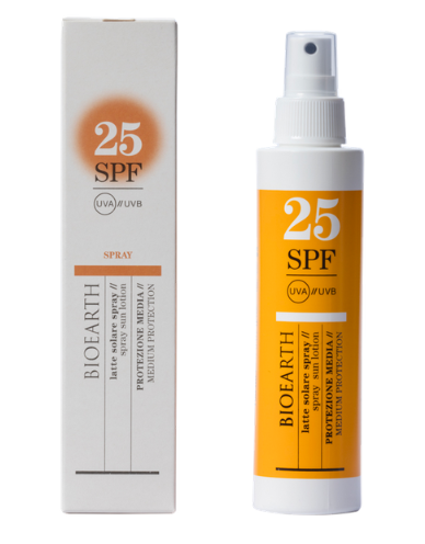 CRÈME SOLAIRE SPRAY SPF25 - PROTECTION MOYENNE