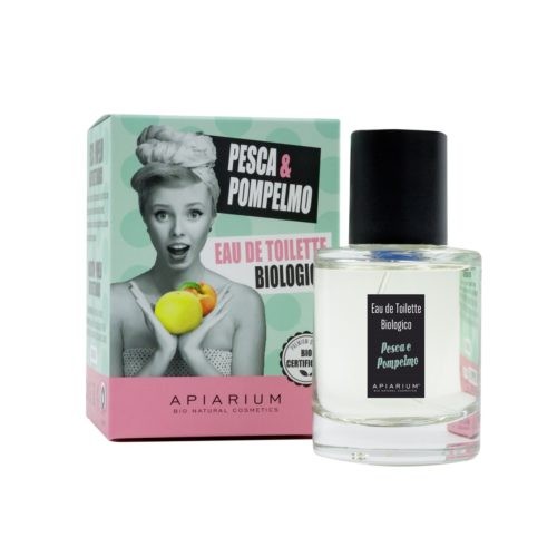 Eau de Toilette Bio - Pêche et pamplemousse