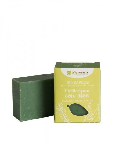 Bio savon de la Méditerranée avec de l'Aloès