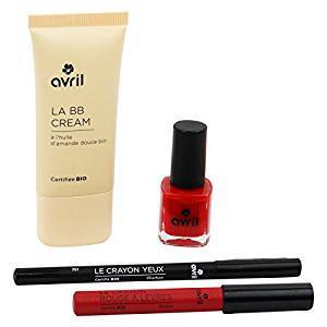Set Regalo AVRIL Avril BB Cream + Matita Charbon Noir + Matitone Rossetto 517 + Smalto 561