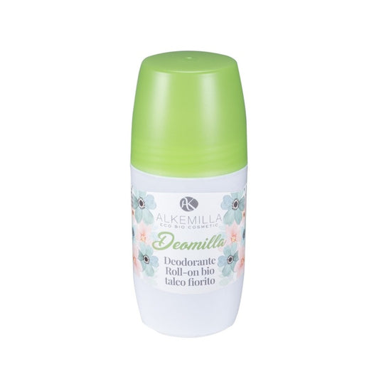 Deomilla Bio Déodorant Roll-on Talc Fleuri