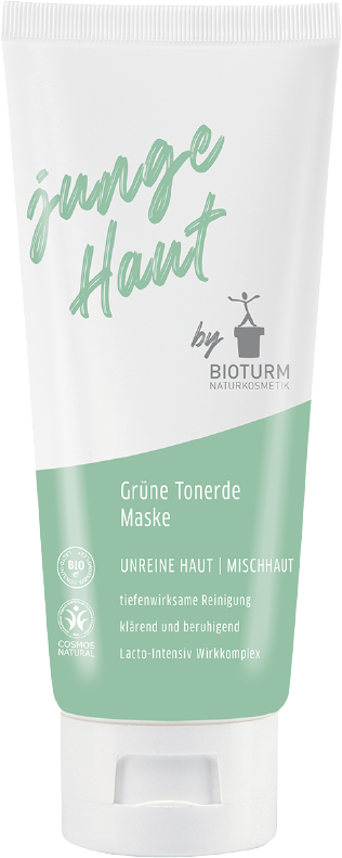 Masque à l'argile verte pour peaux jeunes