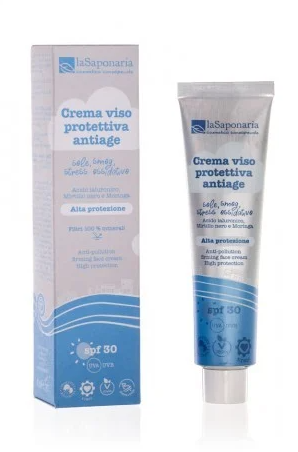 Crème protectrice visage anti-âge SPF 30