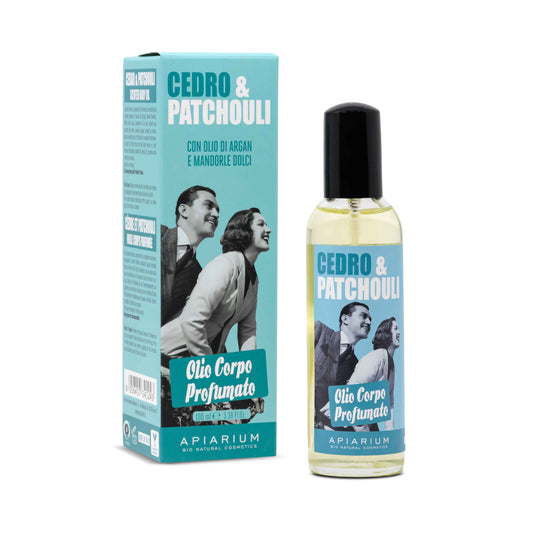 Huile pour le corps Bio de Cèdre et de Patchouli