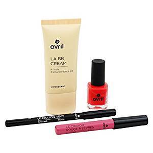 Set Regalo AVRIL Avril BB Cream + Matita Charbon Noir + Matitone Rossetto 520 + Smalto 565
