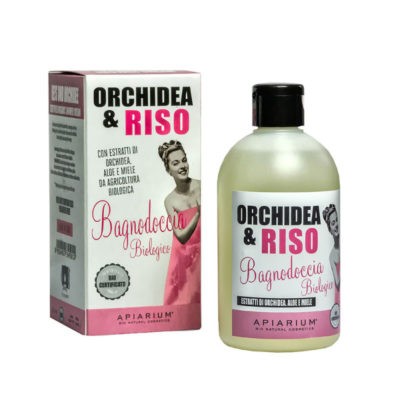 Bain Moussant Riz et Orchidée