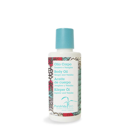 Olio Corpo Bio Zenzero e Vaniglia