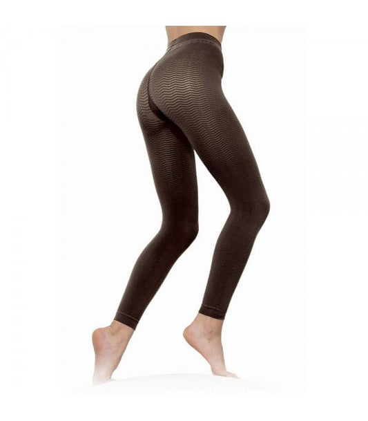 Leggings micro-massage Anti-cellulite Noir-taille 5 XXL