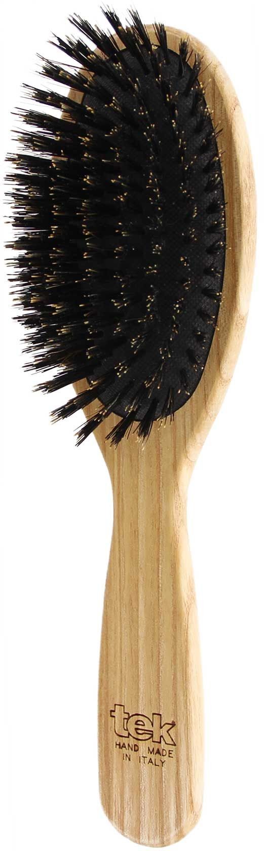 Brosse-Grand Ovale avec des Poils de Sanglier