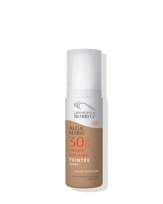 Soleil de Couleur crème pour le Visage SPF 30 - Doré