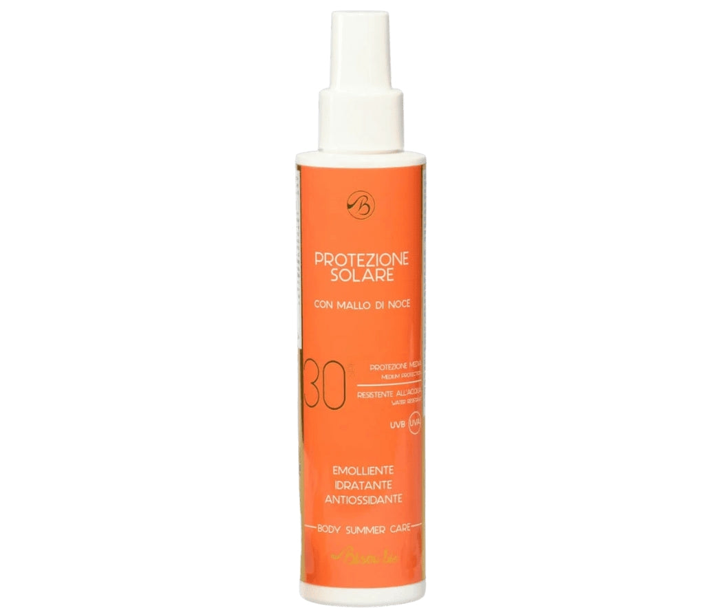 Protezione Solare con Mallo di Noce SPF30