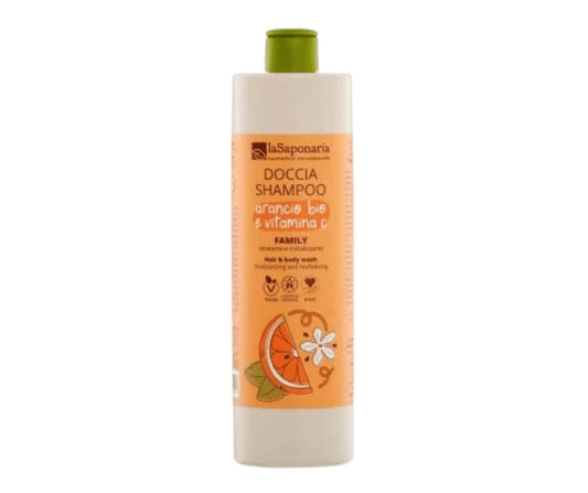 Doccia shampoo family Arancio bio e Vitamina C
