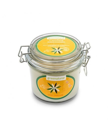 Bougie Essentiel Stop-Moustiques - Cèdre et de Citronnelle 200 g