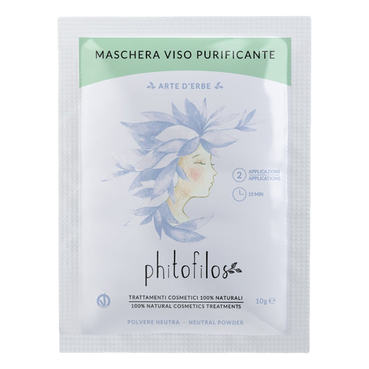 Poudre de masque facial purifiant