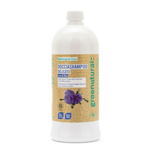 Gel douche et Shampooing, Linge de maison et des Protéines de Riz, 1 LT