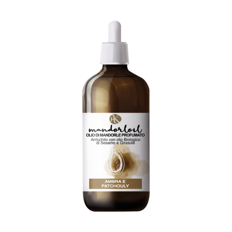 Bio huile d'Amande Parfumée à l'Ambre et de Patchouli