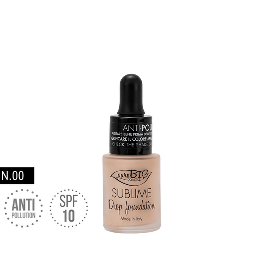 Fond de teint liquide bio Sublime Drop 00